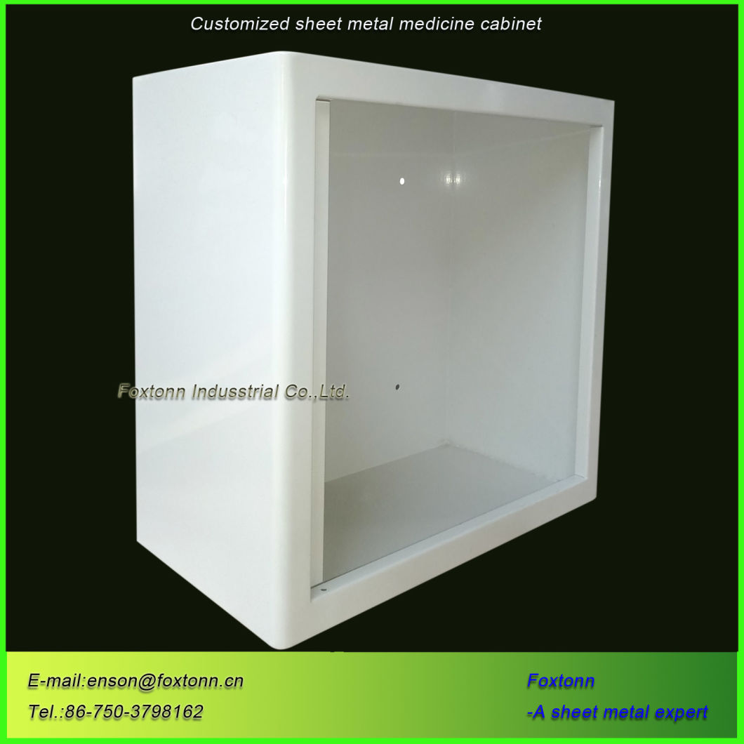 CNC Machining Sheet Metal Cabinet for Medical Storage