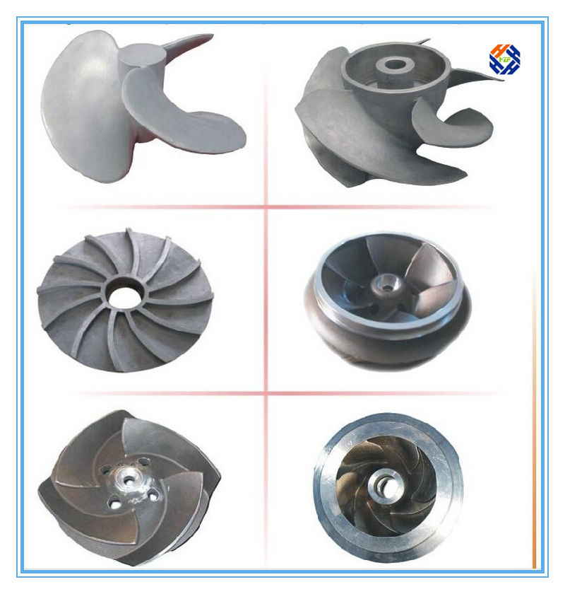 OEM Die Casting Steel Part with Fan Type