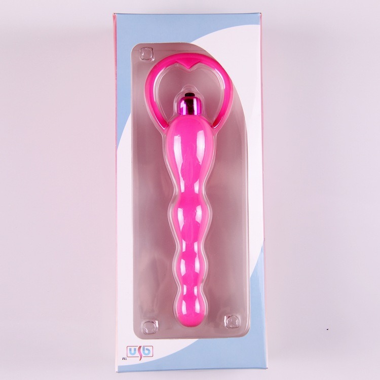 Wholesale Female Sex Toy Pussy Massager Vibrating Silicone Anal Plug