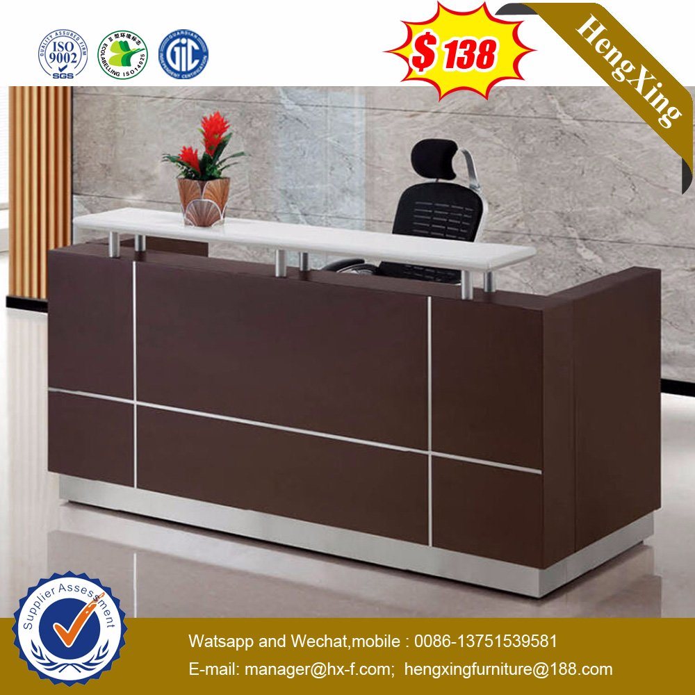 Classic Espresso Fashionable Modular Office Reception Table (HX-8N1792)