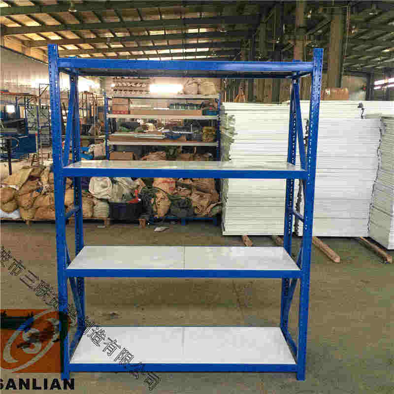 Light Duty Slotted Angle Steel Rivet Shelf