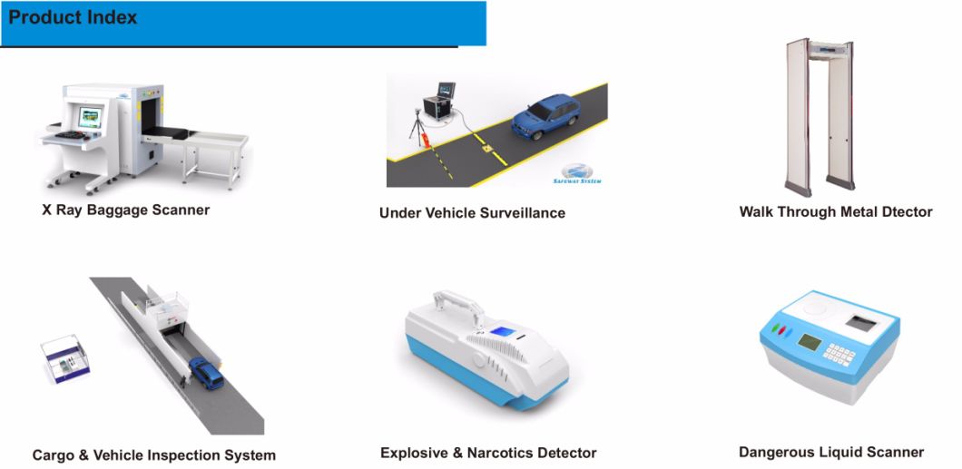 Single-Energy X-ray Screening Security Machine for Airport, Government, Customs