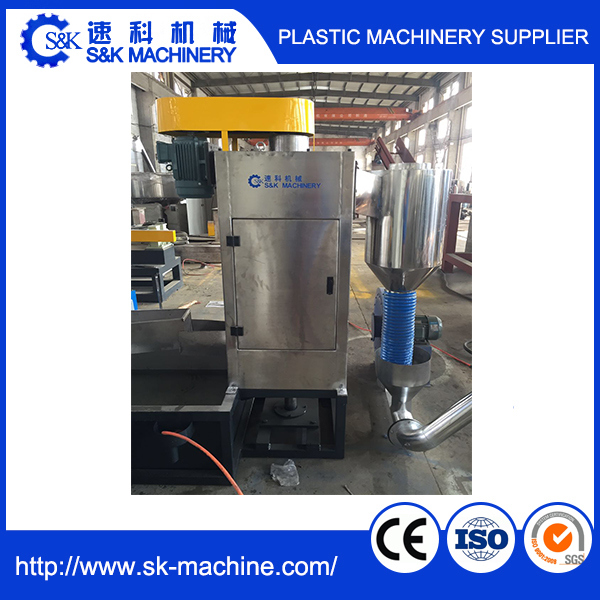 Plastic Waste PE PP Film Recycling Granulator Machine