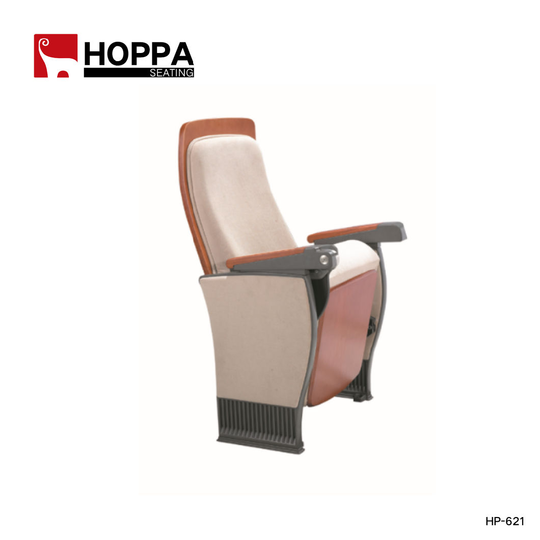 Modern Elegant Style Cinema Theater Conference School Auditorium Chair with Armrest