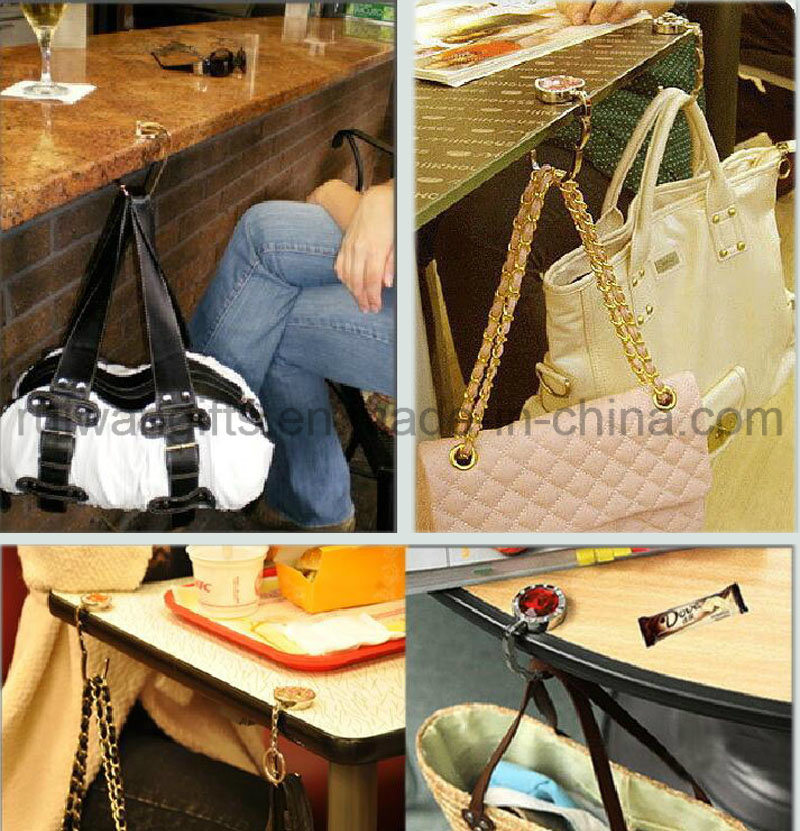 Table Top Bag Folding Hook, Handbag Hook, Table Top Bag Hook, Purse Hook