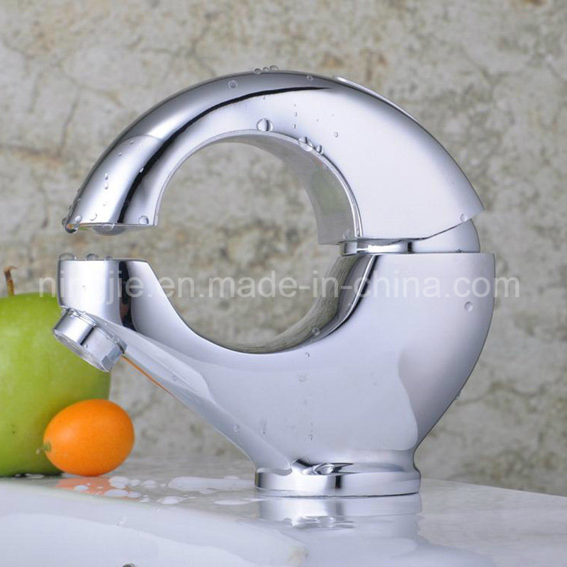 Easy Installation Single Handle 1 Hole Washbasin Faucet