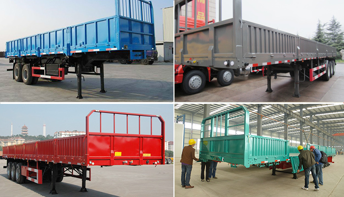 3 Axle 60 Ton Cargo Trailer with Container Lock