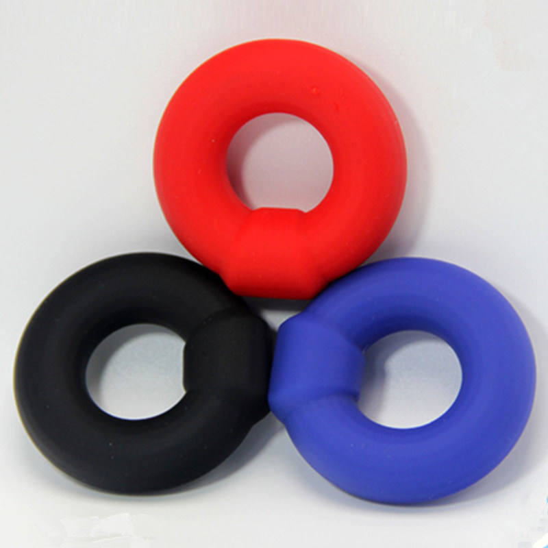 Best Aqua Silicone Donut Cock Rings for Man Sex Delay