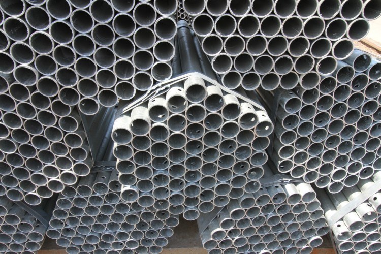 Standard Welded Carbon Construction Galvanized Steel Pipes Tube