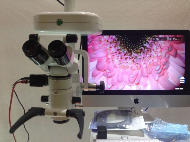 Ce and FDA LED Surgery Microscope with LED Illumination