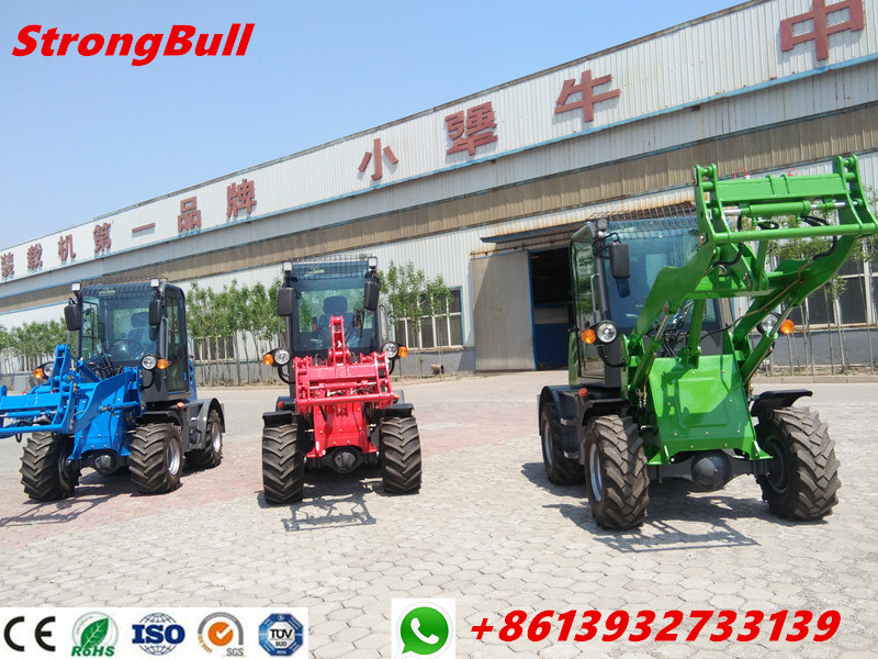 1200kg Hydraulic System Automatic Driving Mini Wheel Loader Zl12