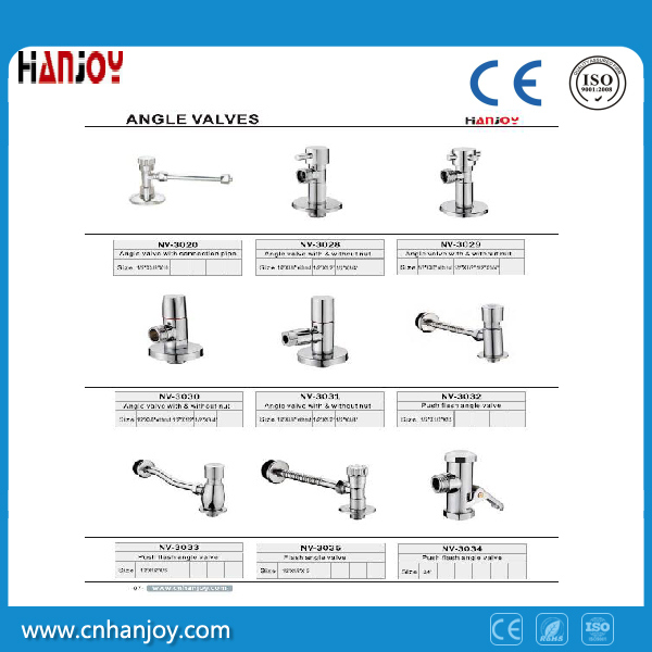 Chrome Plated Brass Angle Valve for Water(NV-3029)