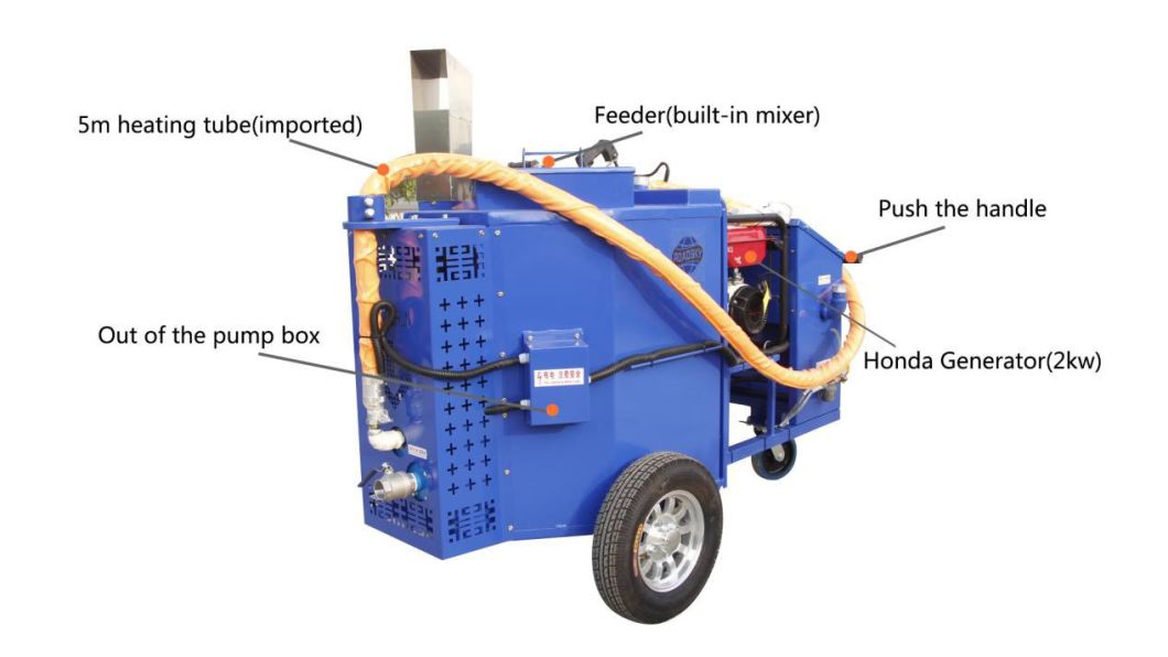 Automatic Road Repair Machinery Pavement Patching Asphalt Crack Filling Machine