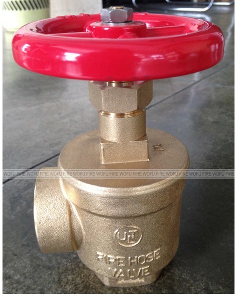 65mm 2.5 Inch Brass Fire Hose Angle Valve