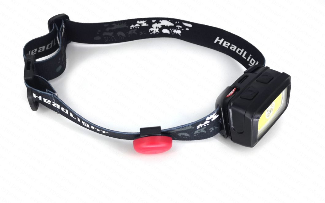 Whistle Function Green Red Light Hunting LED Head Torch with Warning Light