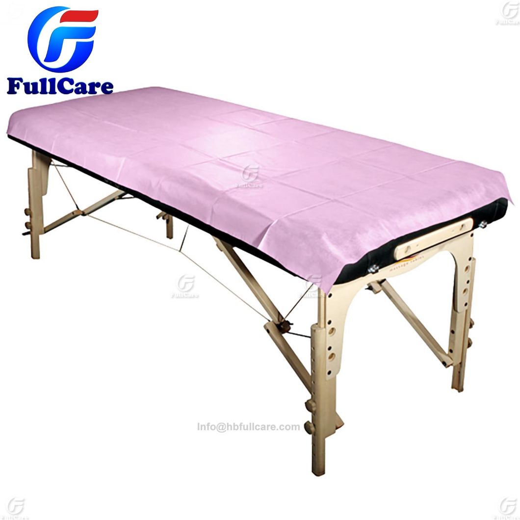 Disposable Non Woven Bed Sheet Roll for Beauty Salon Medical Use/Examination Roll Massage Paper Bed Sheet/Massage Table Couch Cover Rolls