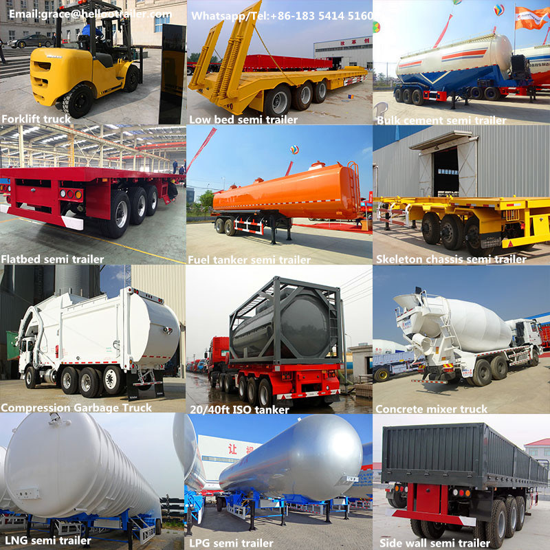 China Manufacturer 45000 Liters Oil Fuel Tanker Trailer