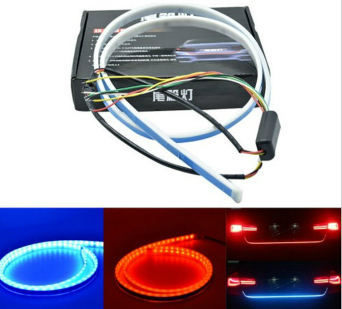 RGB Colorful Flowing/ LED Car Trunk Strip/ Dynamic Blinkers/ LED Turn Light /Tail Lights/ LED DRL Light