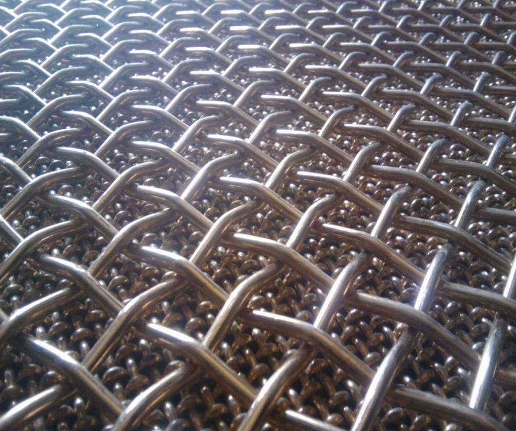 Stainless Steel Crimped Wire Mesh, Mining Screen Mesh, Wire Mesh