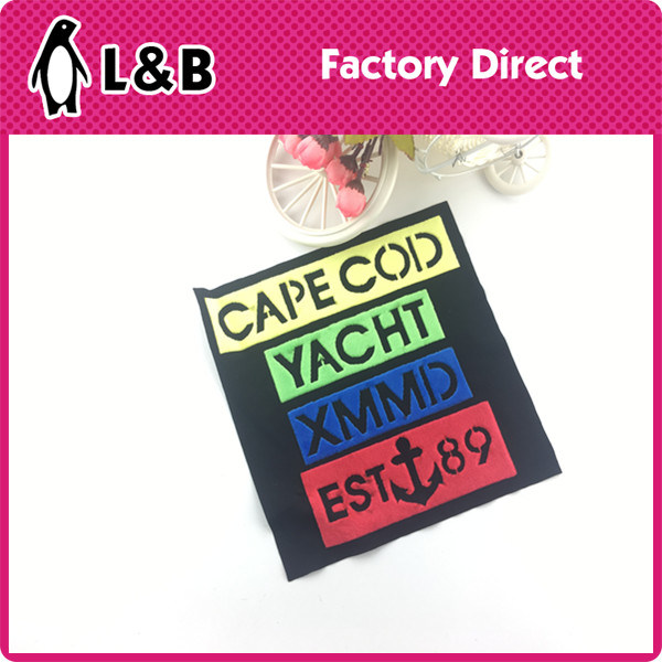 Fashion Popular Printing 3D Patch for Clothes