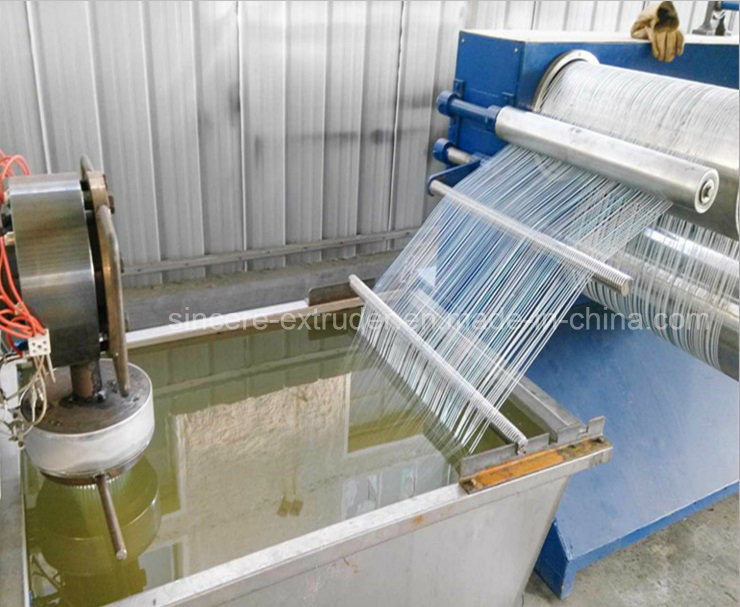 Polypropylene/Polyethylene/Nylon Twine/Rope/Split Extruding Making Machine