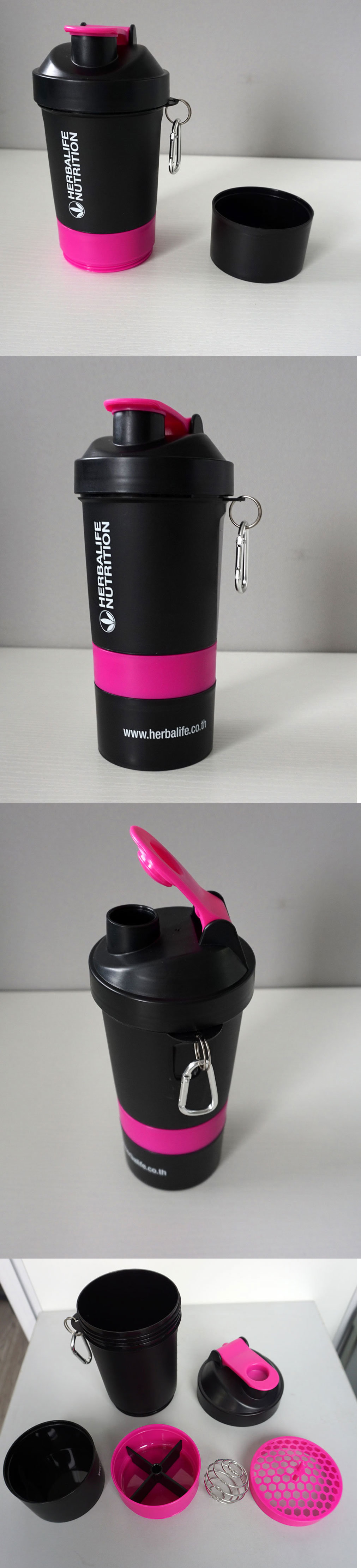 Top Quality Promotion Shaker School Water Bottle with Two Containers