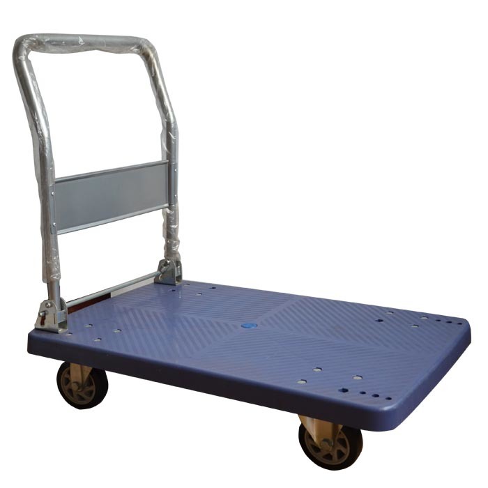 Plastic Platform Hand Cart with Four Wheel pH300