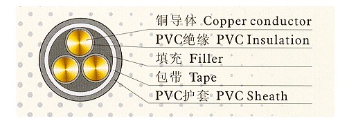 300/500V PVC Insulated Electric Wire BV/BVV/RV/Rvv/Rvs Cable