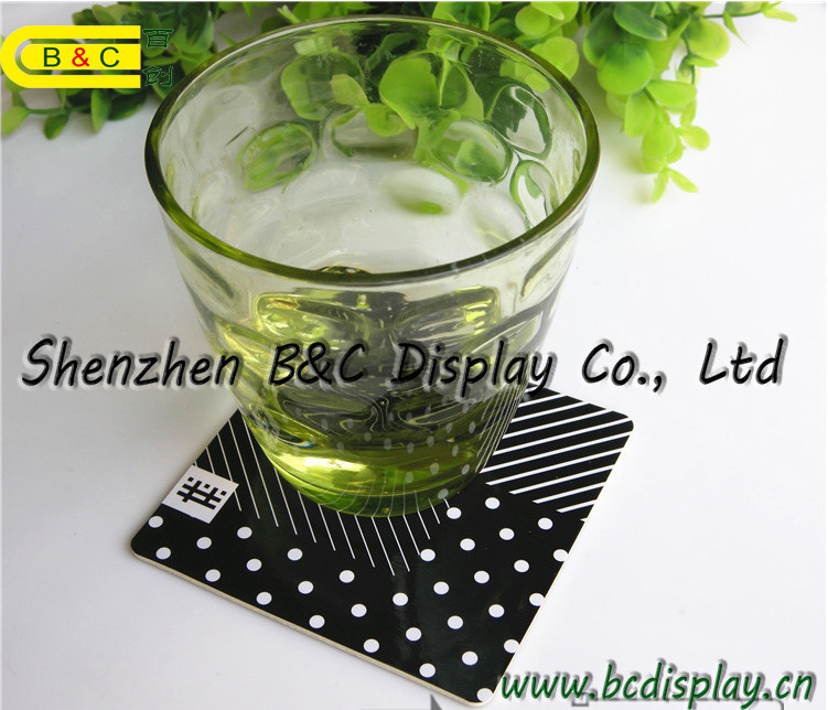 Eco-Friendly Paper Coaster, Place Mat, Gift Coaster. Beer Mat with SGS (B&C-G108)