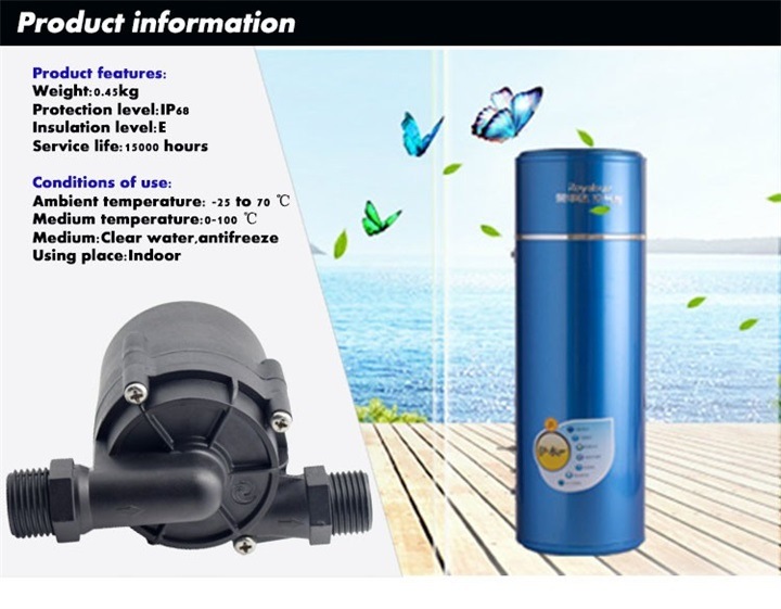 48 Volt Submersible Mini DC Electric Solar Water Heater Pump