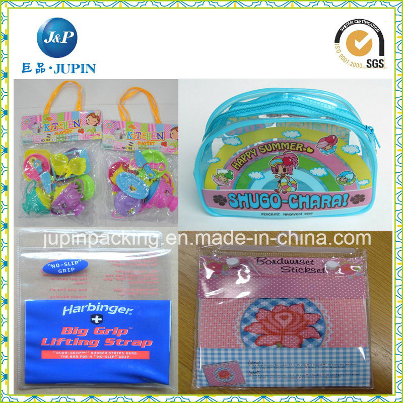 Wholesales Custom Size Clear PVC Handbag (jp-plastic056)