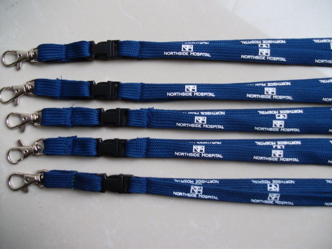 Customized Logo Print EGO Lanyard Cheap Custom Print Neck Lanyard Custom Promotion Polyester