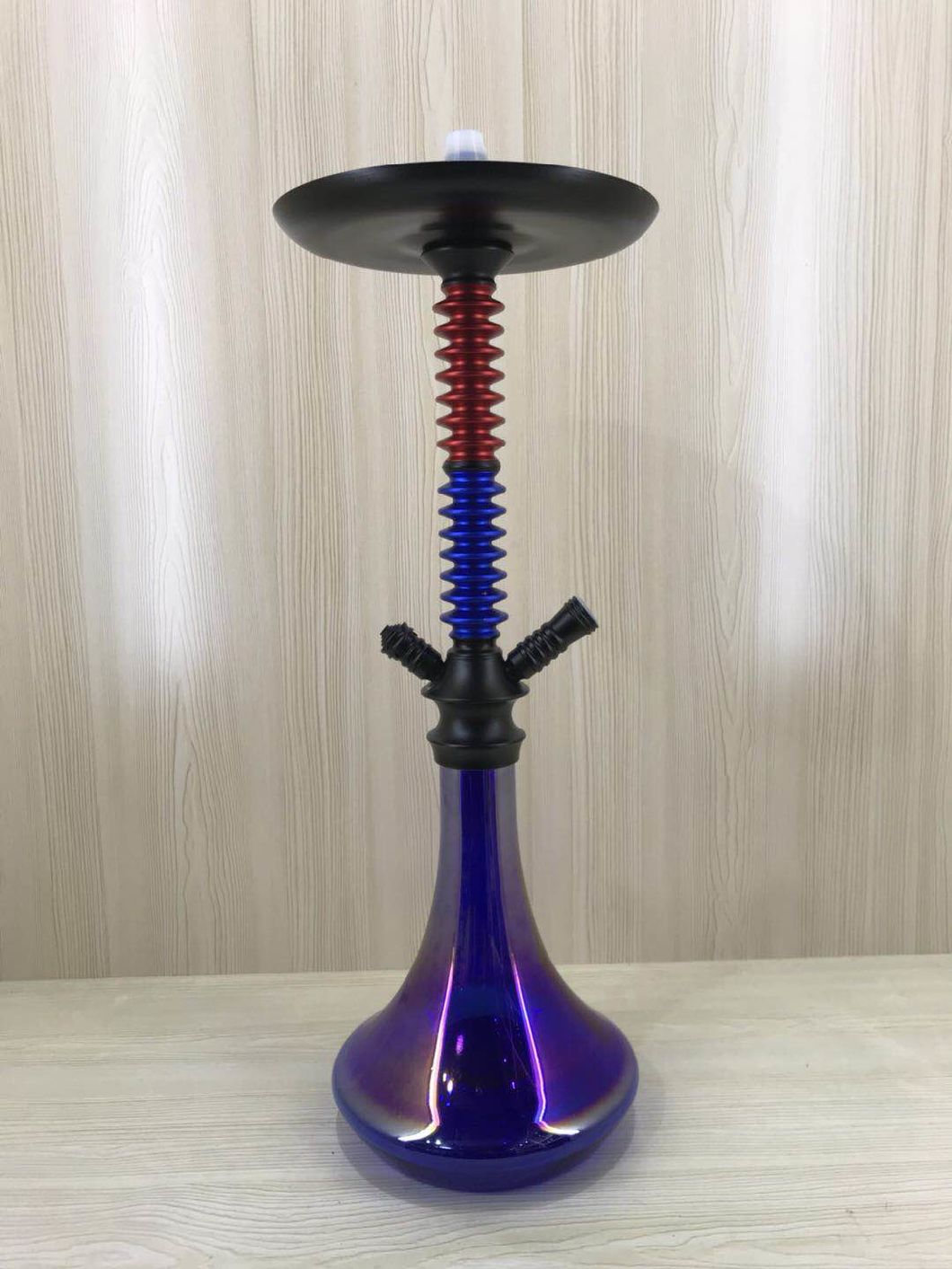 Aluminum Medium Design Fashion High Quality Nargile Smoking Pipe Shisha Hookah E Chicha Factory Wholesale Modern Hookah