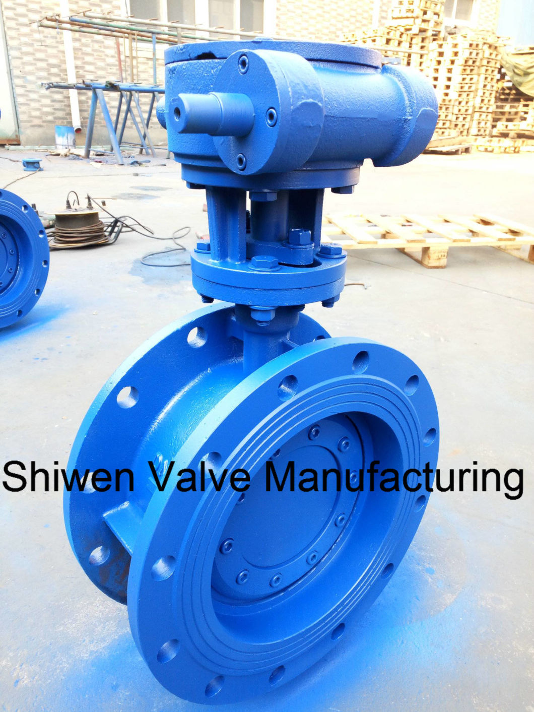 High Performance Triple Eccentric/Offset Butterfly Valve with Gear