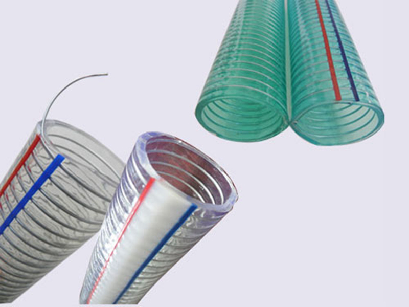 PVC High Pressure Reinforced Flexible Hose with Stainless Steel Wire