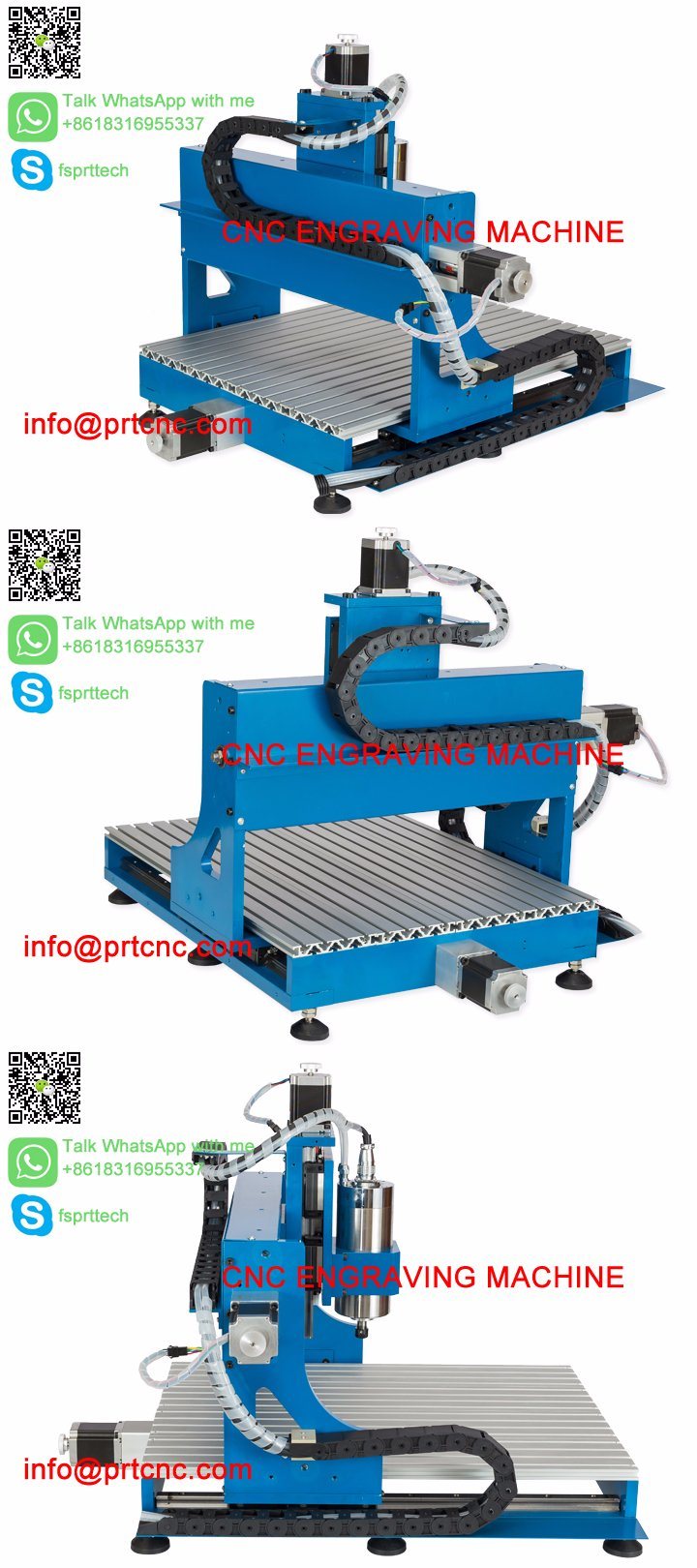 Wood CNC Router Machine for Engraving and Carving
