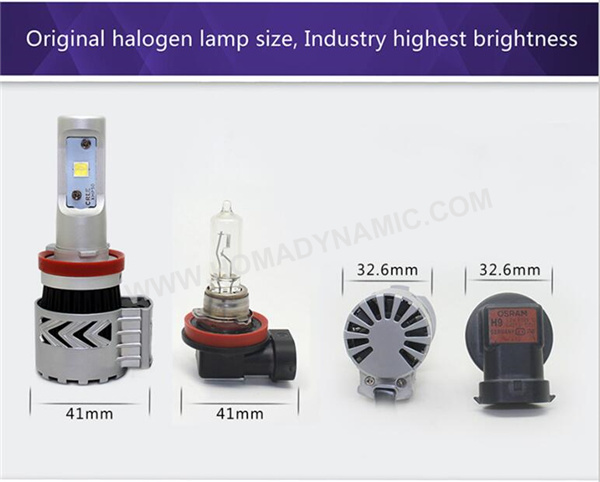 G8 LED Headlight H1 H4 H7 H11 H13 White 6000K