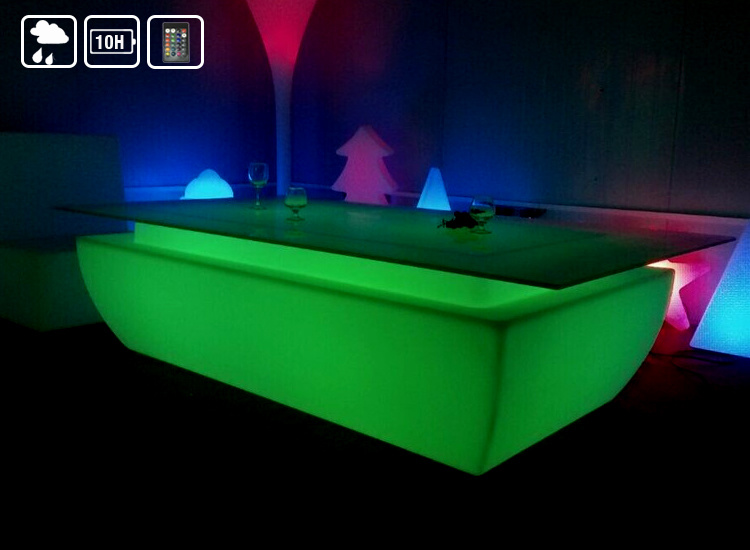Hot Sell Colorful LED Bar Furniture for Party/ Night Bar/KTV/Club
