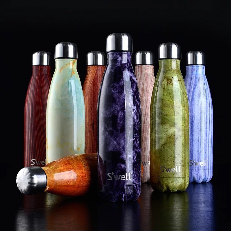 Popular Clear Bottle Sport Fruit Juice Water Cup 500ml Portable Travel Bottle
