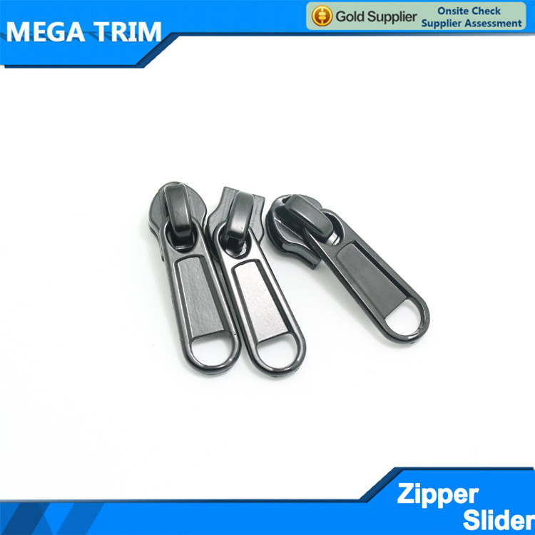 Hot Sale Black Zipper Slider for Nylon Zipper