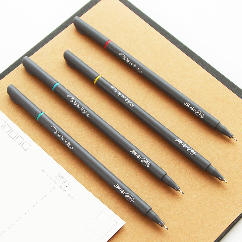 Wholesale Extremely Fine 0.38mm Color Line, Stroke, Fiber Watercolor Pen
