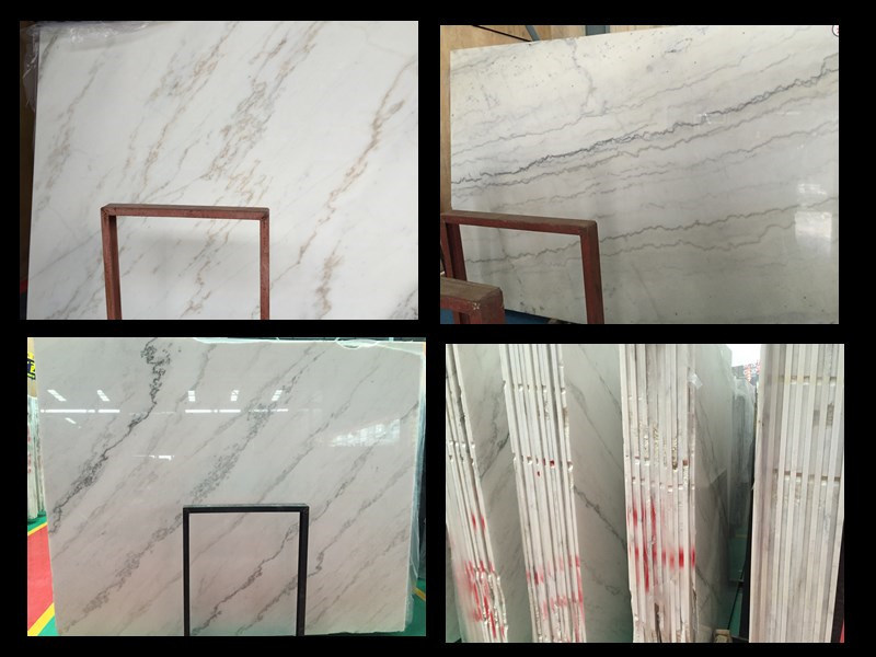 White/Black/Beige Stone Quartz, Marble, Granite Slab for Countertop and Flooring Project