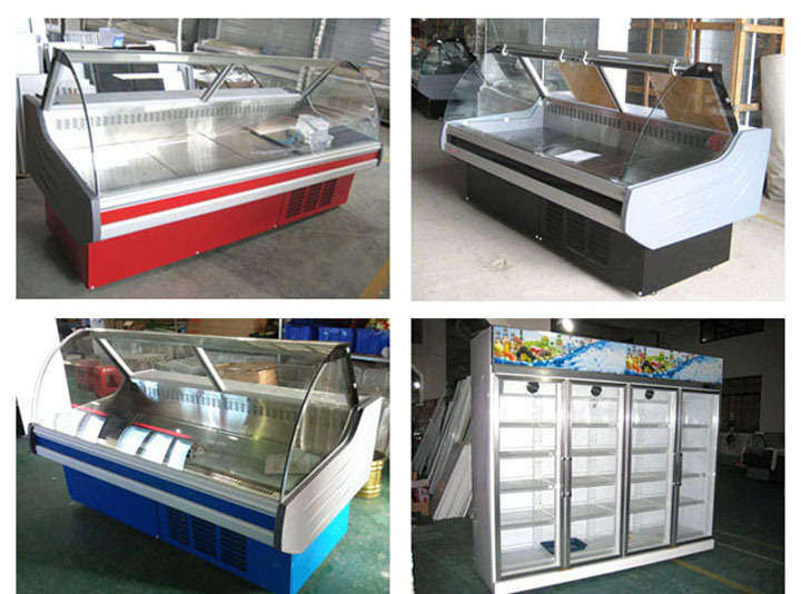 Commercial Customize Size Refrigerated Supermarket Equipment with Ce