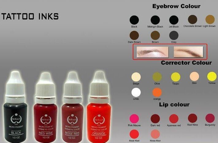 High Quality Biotouch Permanent Makeup Pigment Ink (ZX-BTH)