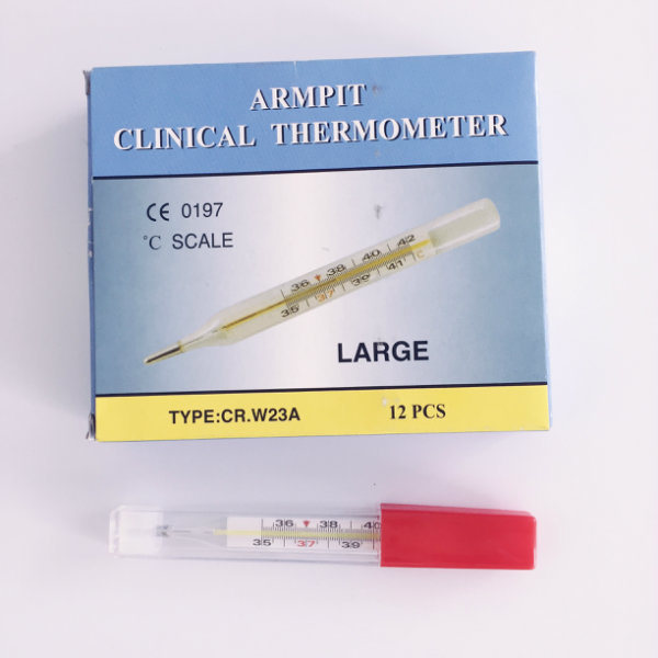 Medical Grade Hospital Clinic Use Mercury Oral Thermometer