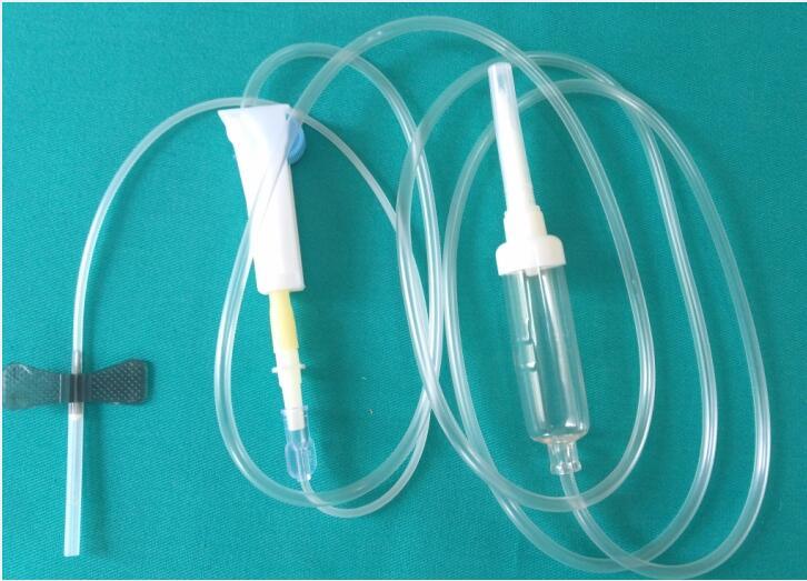 Disposable Medical Infusion Set with Scalp Vein Set