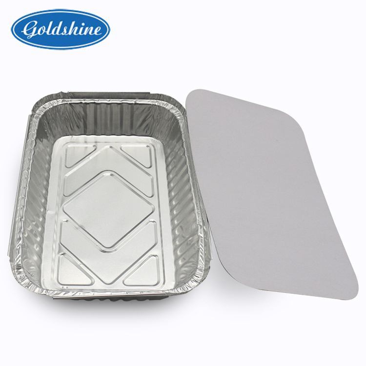 Food GradeÂ  AluminiumÂ  FoilÂ  Container/ Carryout Lunch Box/Tray with Cardboard Lid