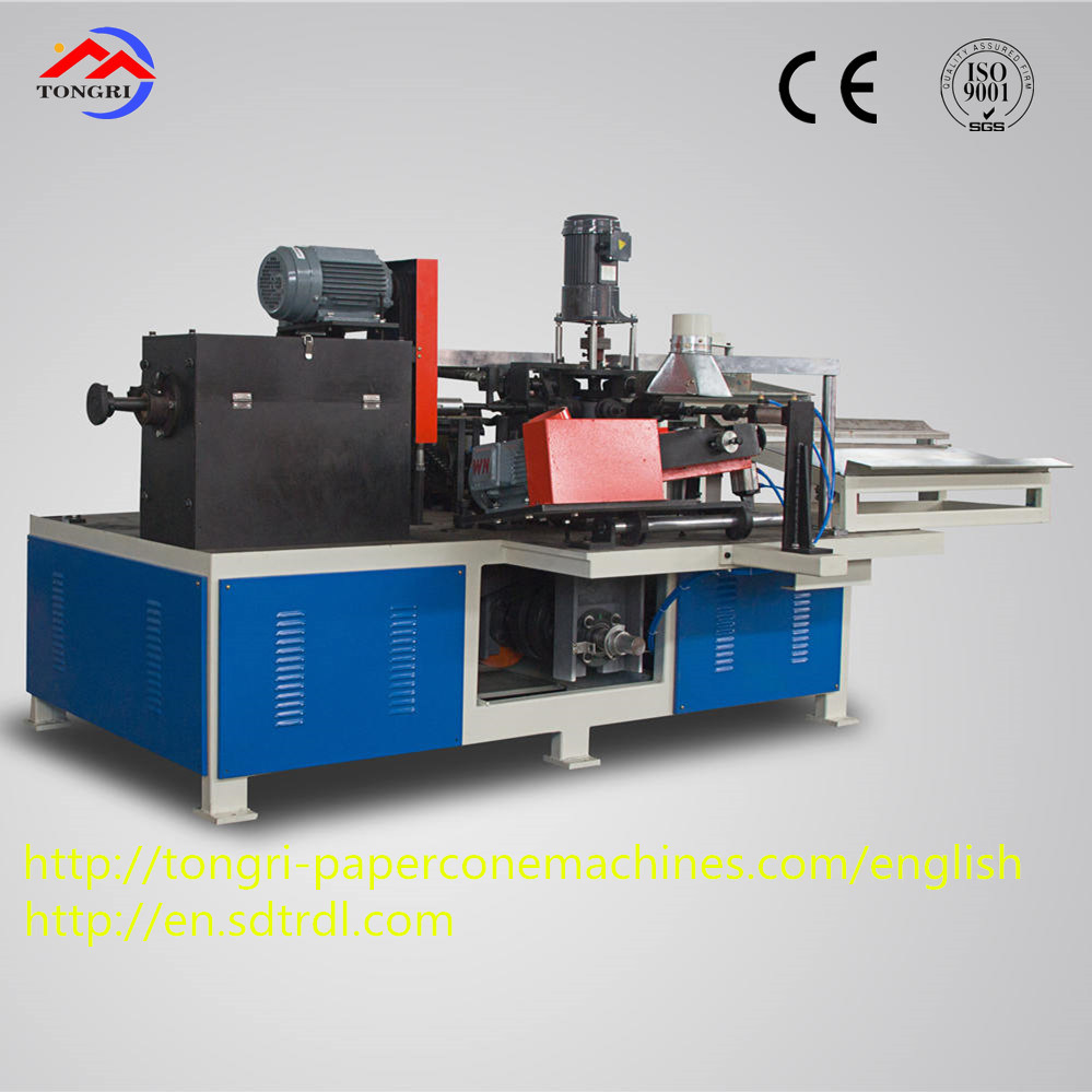 Automatic Cone Paper Tube Production Line Finishing Machine Parts Production of High-Quality Conical Bobbin