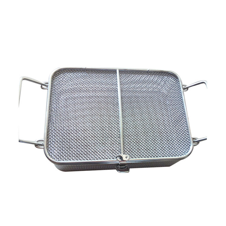 Stainless Steel Wire Mesh Fruit Basket for Storage