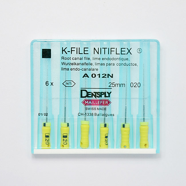 Dental Orthodontics Niti K-File Filling Material Root Canal Endodontics